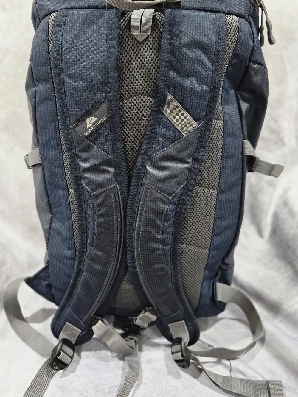 Ozark Trail Navy and Gray Men's Outdoor Backpack